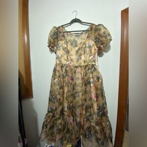 Plus size Alice in Wonderland Hot Topic dress